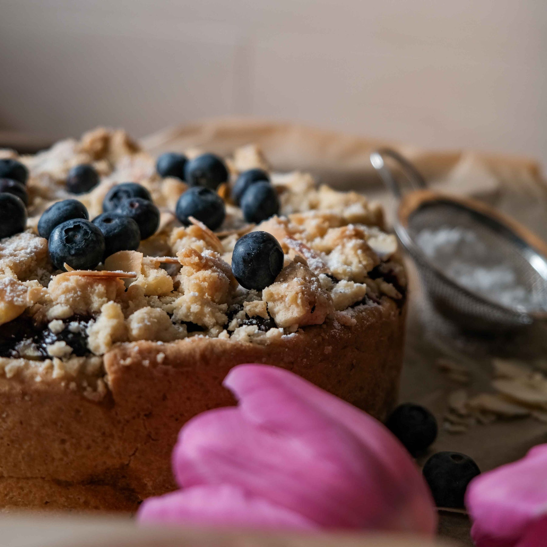 Heidelbeer Cheesecake