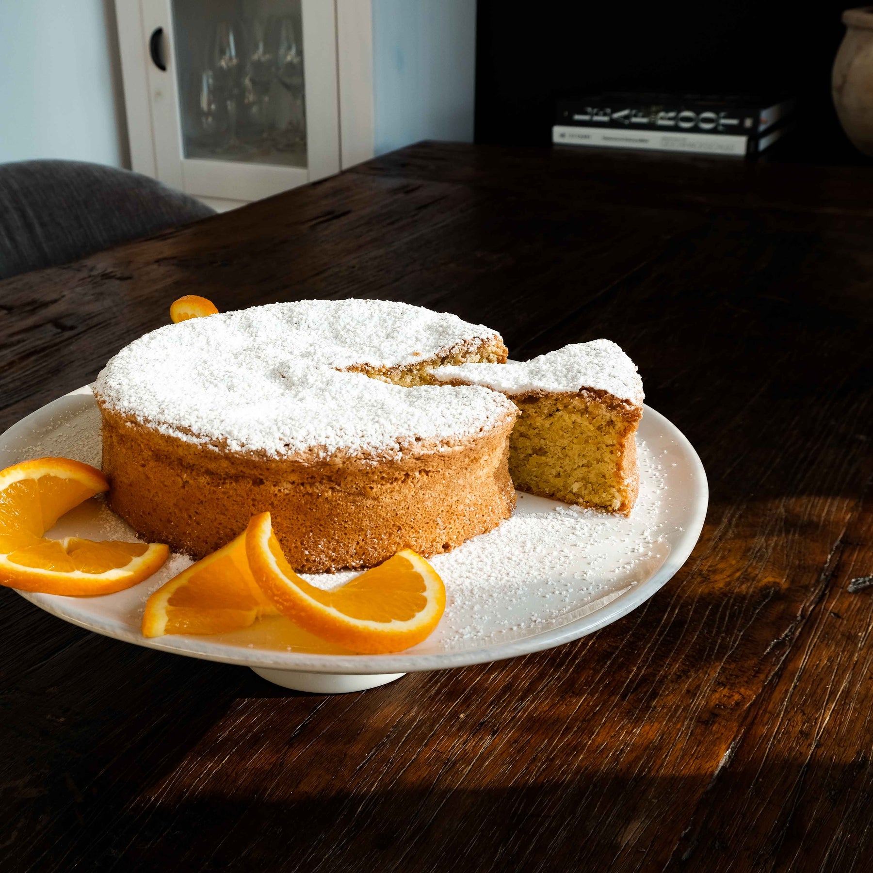 Mallorquinischer Mandelkuchen