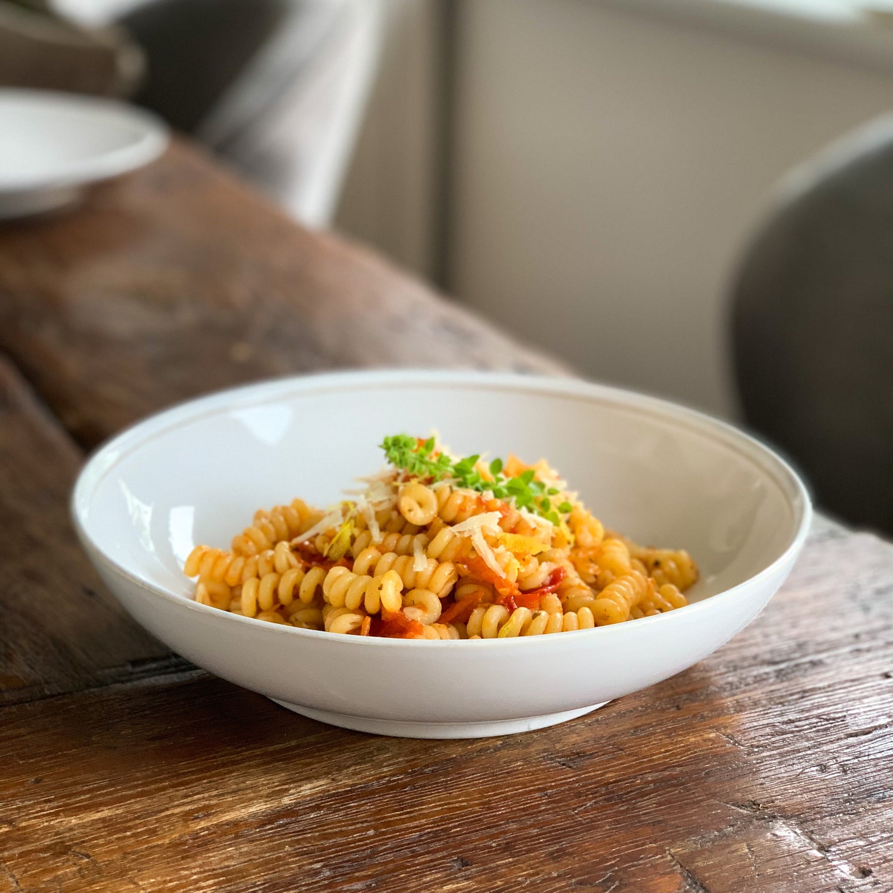 Schnelle Tomaten-Zitronen Pasta