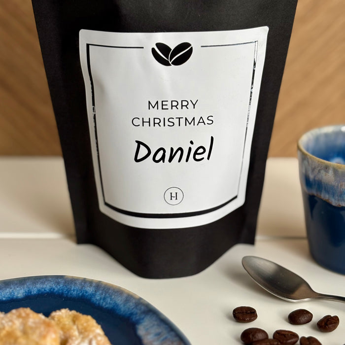 Espressomischung - PERSONALISIERT - Merry Christmas