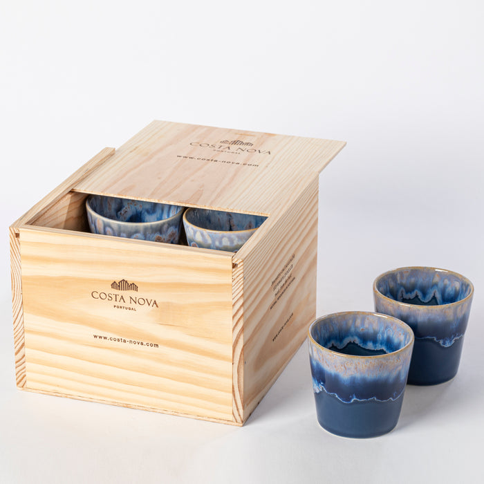 Geschenkbox mit 8 Kaffeecups GRESPRESSO