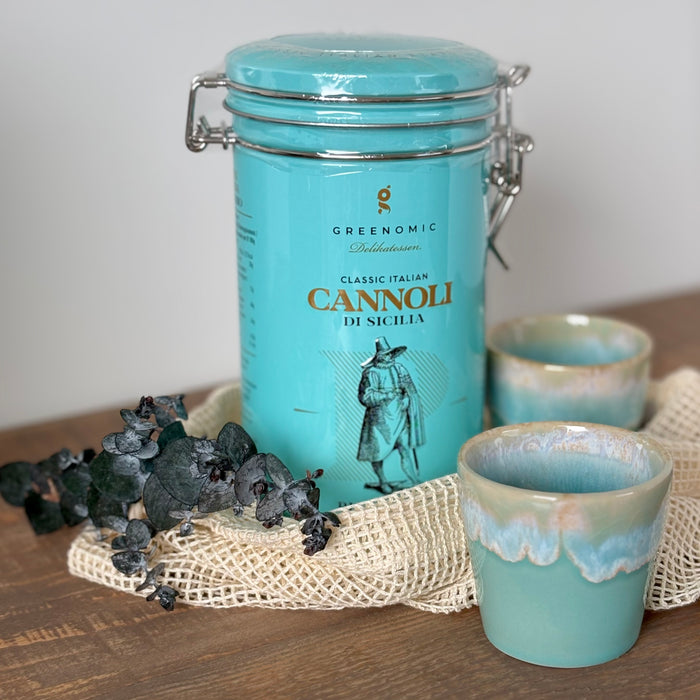 Coffee & Cannoli "Aqua" - Espresso Geschenkset