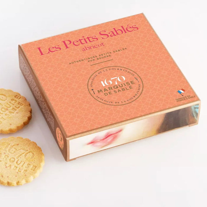 Sablés – feine französische Butterkekse mit Aprikose