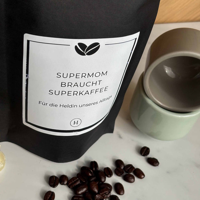 Geschenk: Espressomischung - Supermom