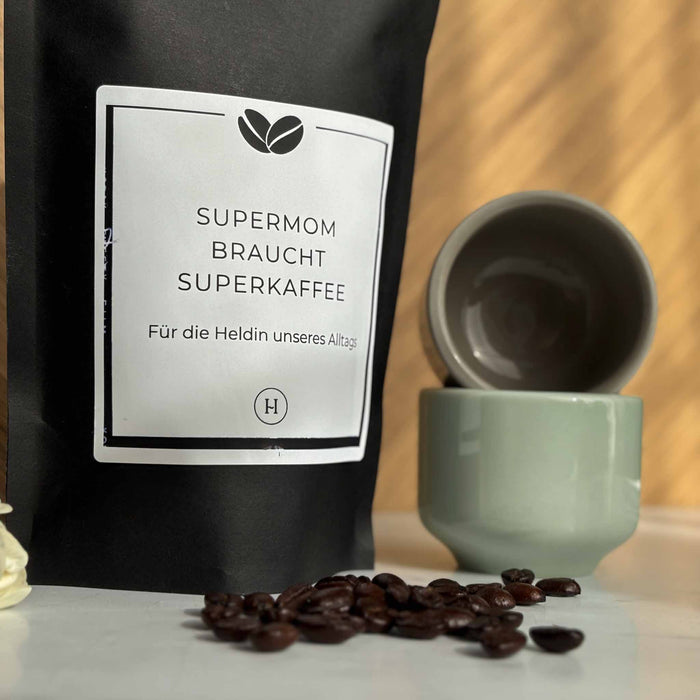 Geschenk: Espressomischung - Supermom