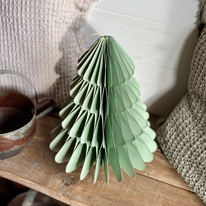 Weihnachtsbaum Papier Ø30cm H40cm