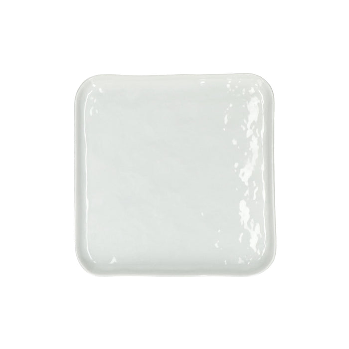 Rechteckiger Teller 20cm - Kollektion Porcelino