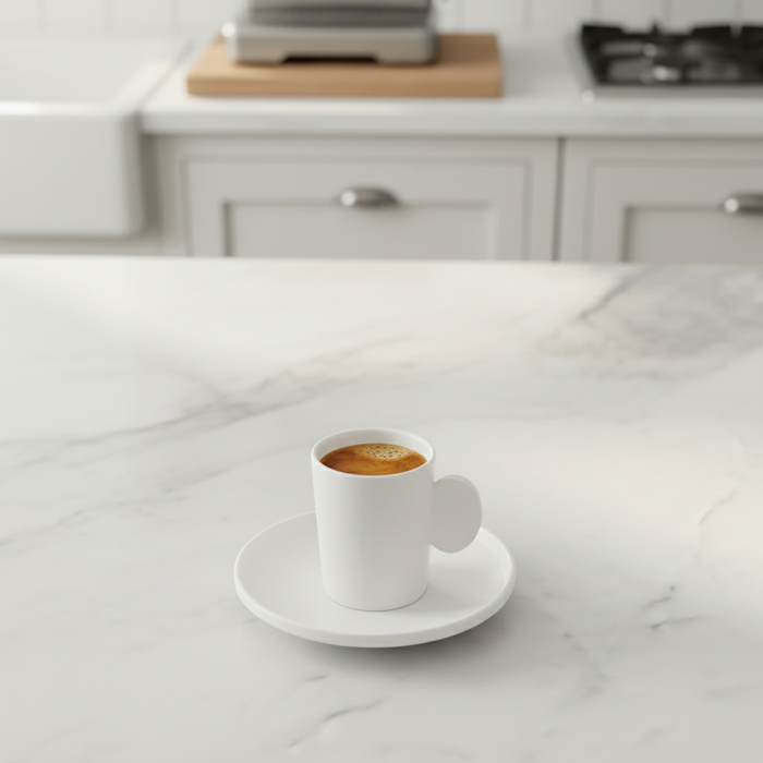 Espresso Tasse mit Untertasse - Kollektion Leggero