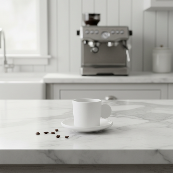 Cappuccino Tasse mit Untertasse - Kollektion Leggero