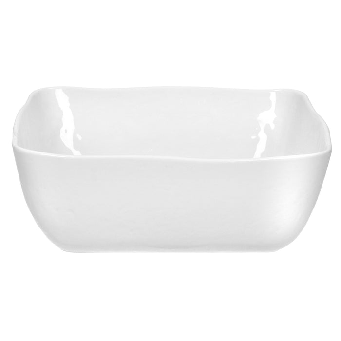 Quadratische Servierschale/Salatschüssel 23,5cm - Kollektion Porcelino