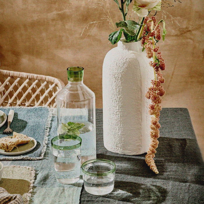 Wasser Karaffe mit schlankem Hals - Kollektion Tarifa