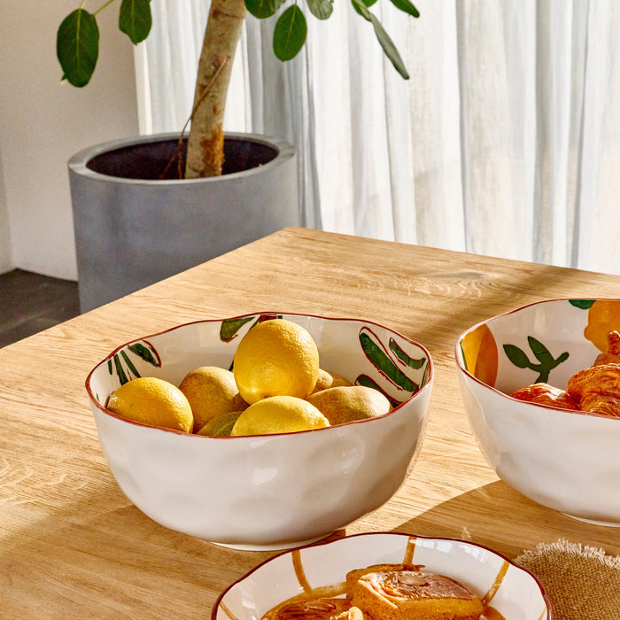 Servierschale/Salatschüssel 24cm - Kollektion Mykonos