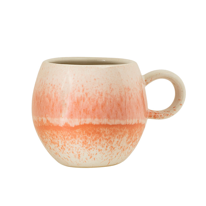 Cappuccino Tasse Orange - Kollektion Paula