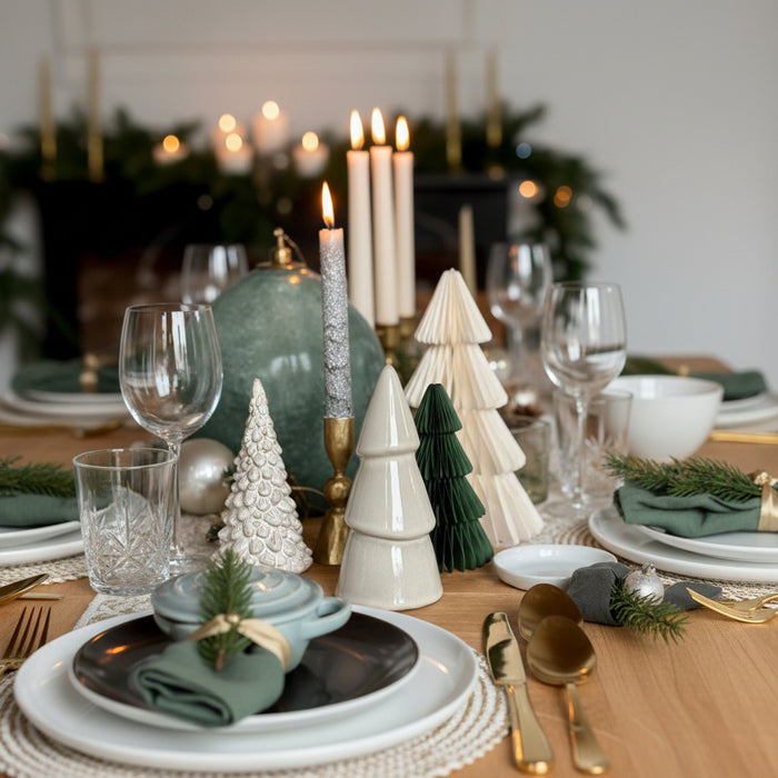 Weihnachtsbaum aus Keramik