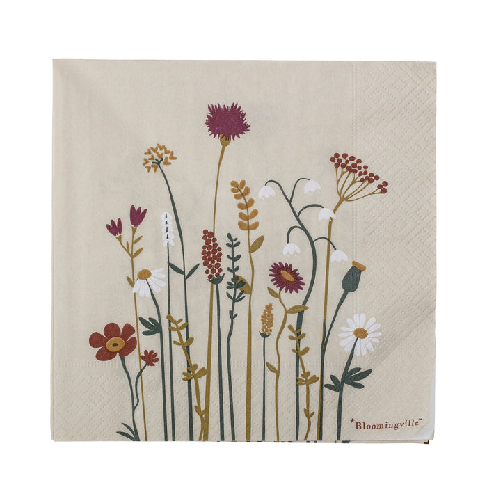 Papierservietten - Flowers