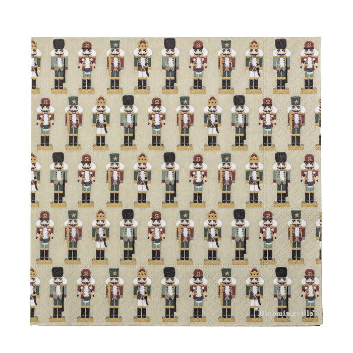 Papierservietten - Nussknacker