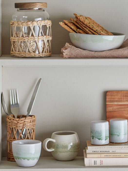 Salz-, Pfefferstreuer Grün - Kollektion Paula