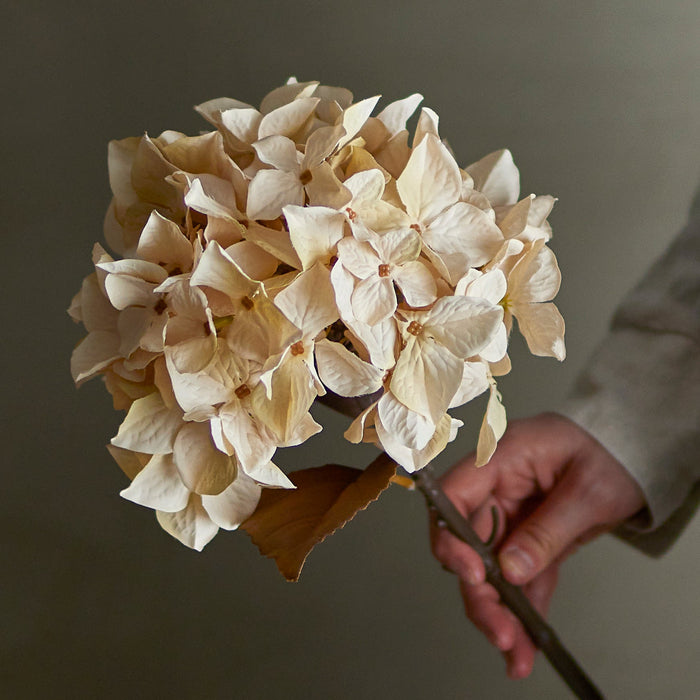 Kunstblume Hydrangea Stiel, Natur