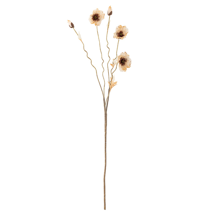 Kunstblume Poppy Stiel, Natur