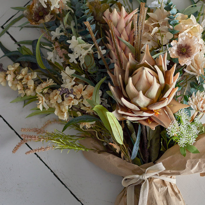 Kunstblume Protea Stiel, Natur