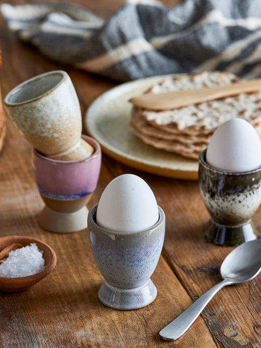 Eierbecher Grau