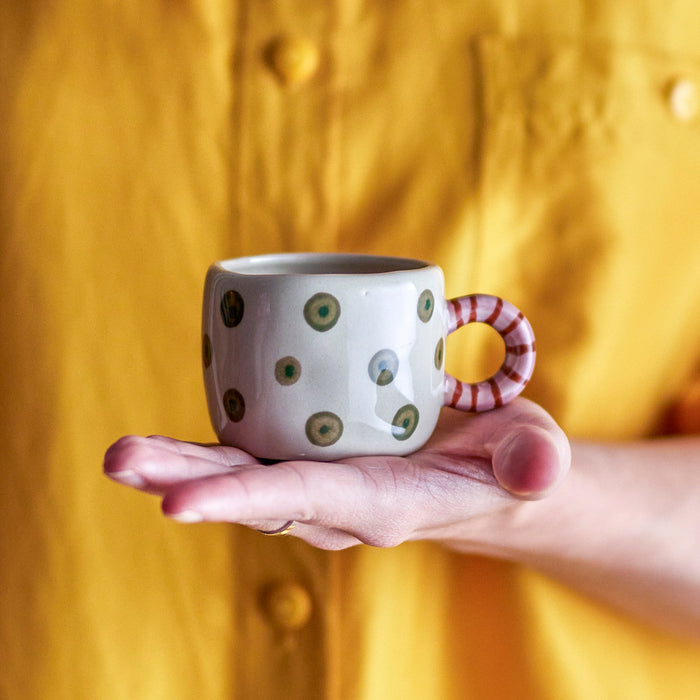 Espresso Tasse Green Dots - Kollektion Nini