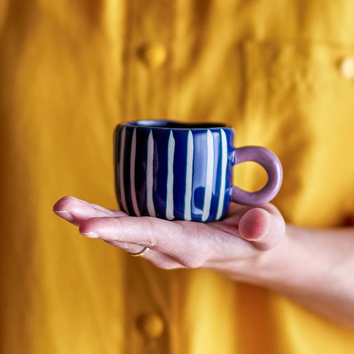 Espresso Tasse Blue Stripes - Kollektion Nini