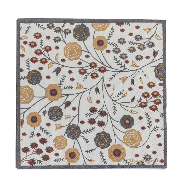 Papierservietten - Classy Flowers