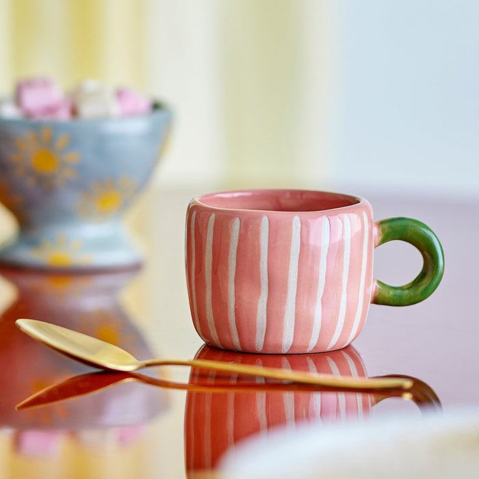 Espresso Tasse Rose Stripes - Kollektion Nini
