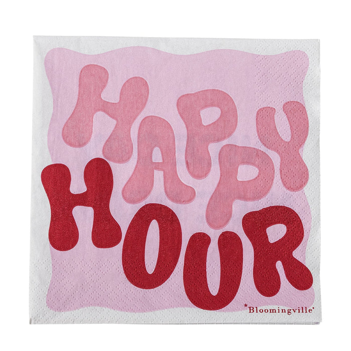 Papierservietten - Happy Hour