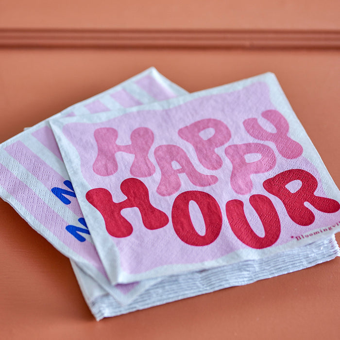 Papierservietten - Happy Hour