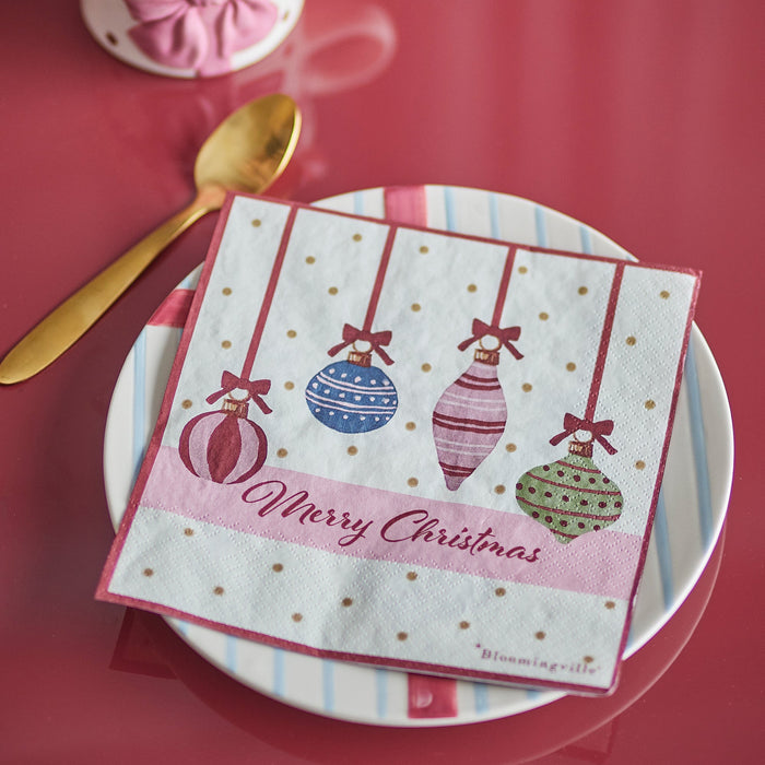 Papierserviette - Merry Christmas
