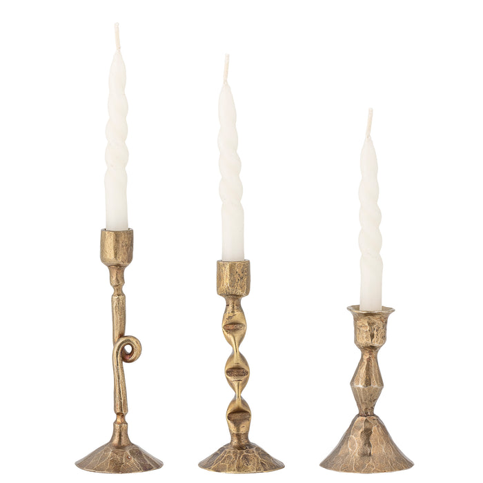 Kerzenhalter Messing - 3er Set