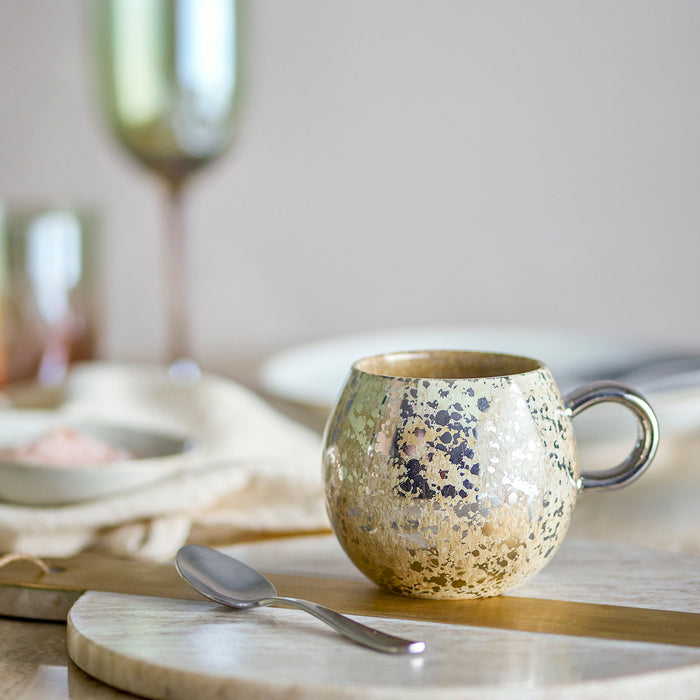 Cappuccino Tasse Silver Lining - Kollektion Paula