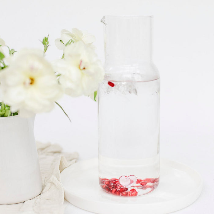 Wundervolle Wasserkaraffe mit Herz ♡