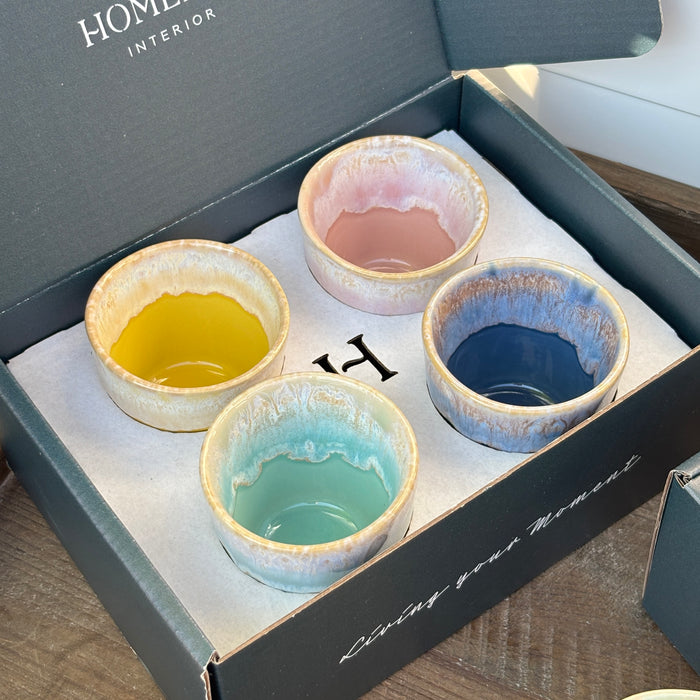 Geschenkbox 4 Espressobecher Grespresso Multicolor