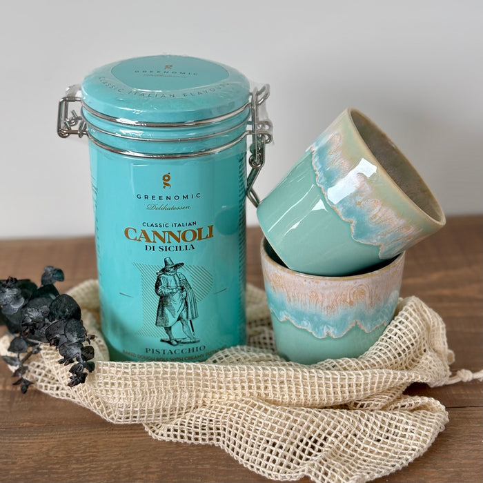 Coffee & Cannoli "Aqua" - Lungo Geschenkset