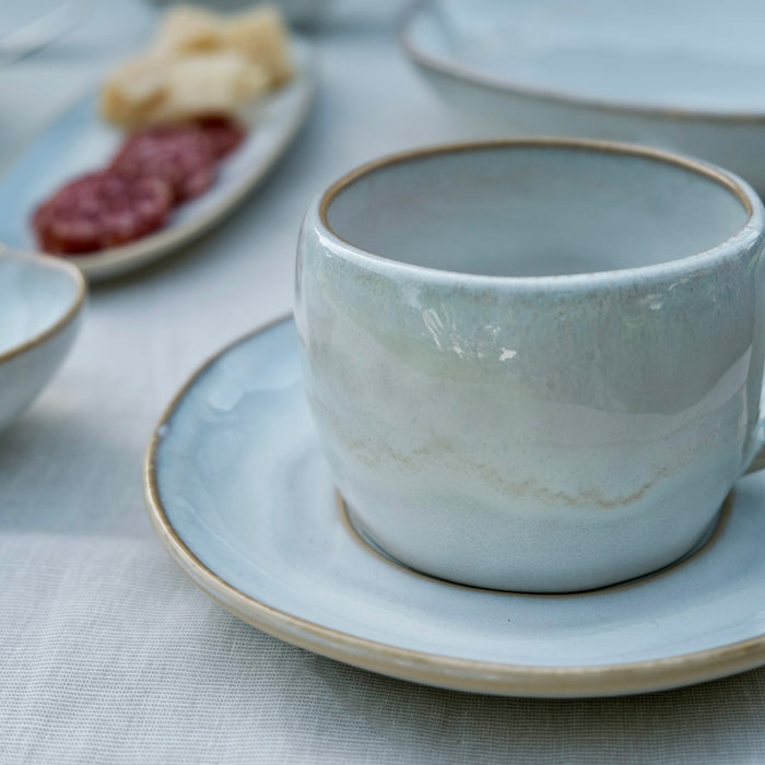 Cappuccino Tasse mit Untertasse  -  Kollektion Brisa