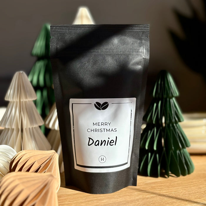 Espressomischung - PERSONALISIERT - Merry Christmas