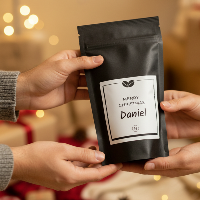 Espressomischung - PERSONALISIERT - Merry Christmas