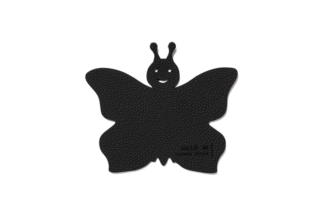Kinder Tischset aus recyceltem Leder - Schmetterling