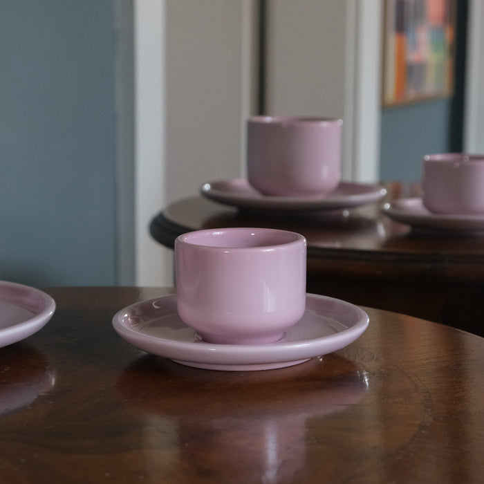 Porzellan Espresso-Duo Magnolia | Rose