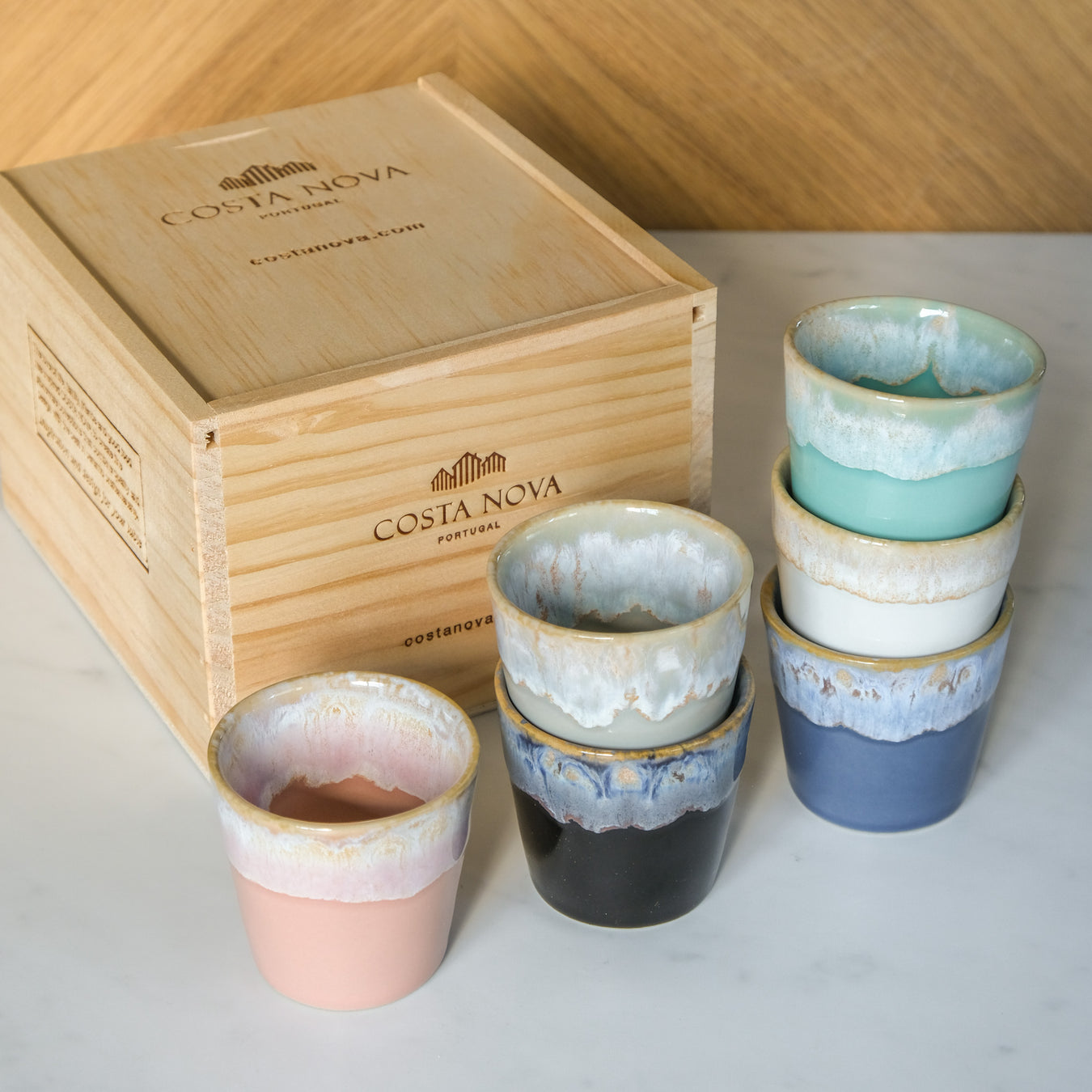 Geschenkbox Espresso & Kaffee Holz