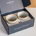 Geschenkbox 2 Kaffeebecher Grespresso | Grey