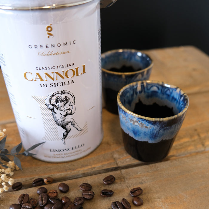 Coffee & Cannoli "Black & White Edition" - Espresso Geschenkset