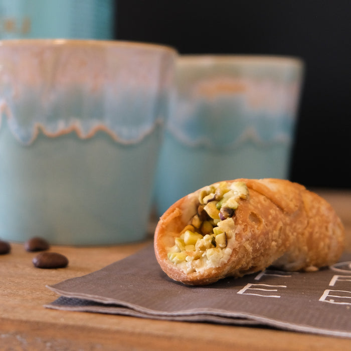 Coffee & Cannoli "Aqua" - Espresso Geschenkset