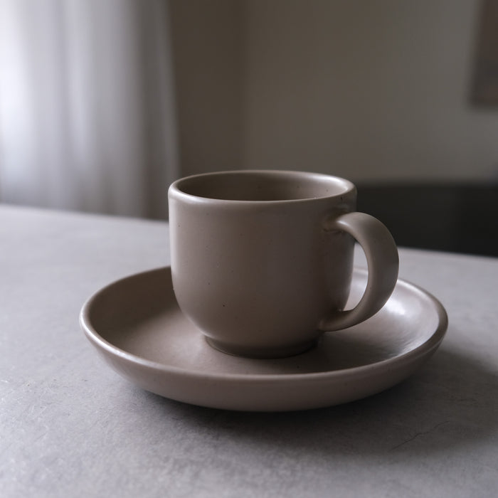 Espresso Tasse mit Untertasse   - Kollektion Pacifica