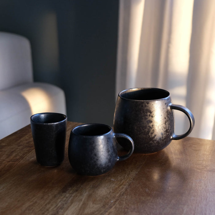 Doppio / Espresso Macchiato Tasse  - Kollektion Black Stone