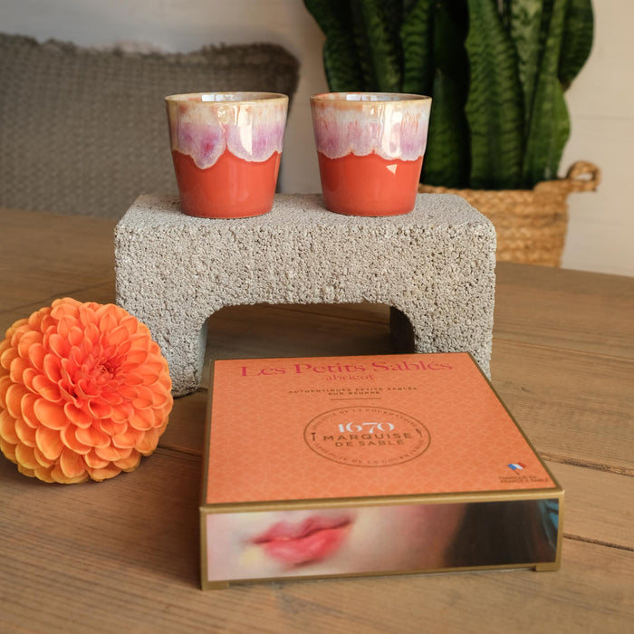 Espresso & Cookie Set - Aprikose