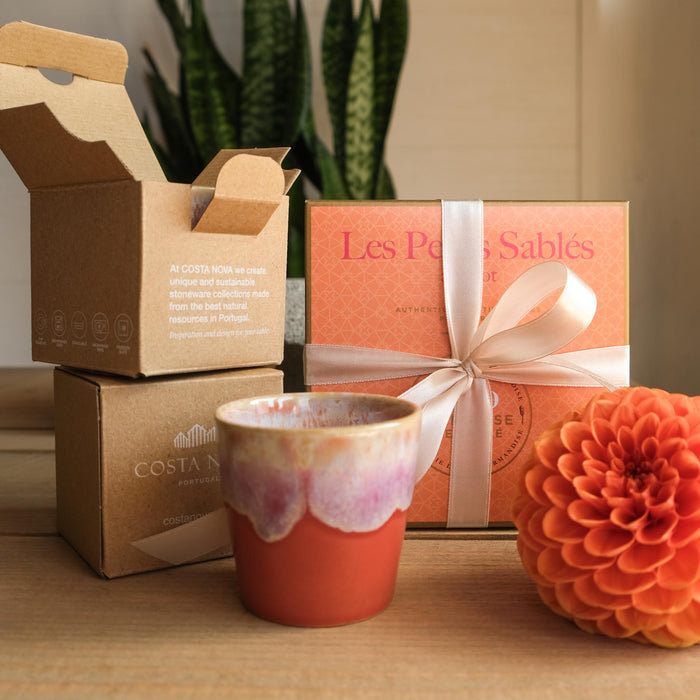 Espresso & Cookie Set - Aprikose